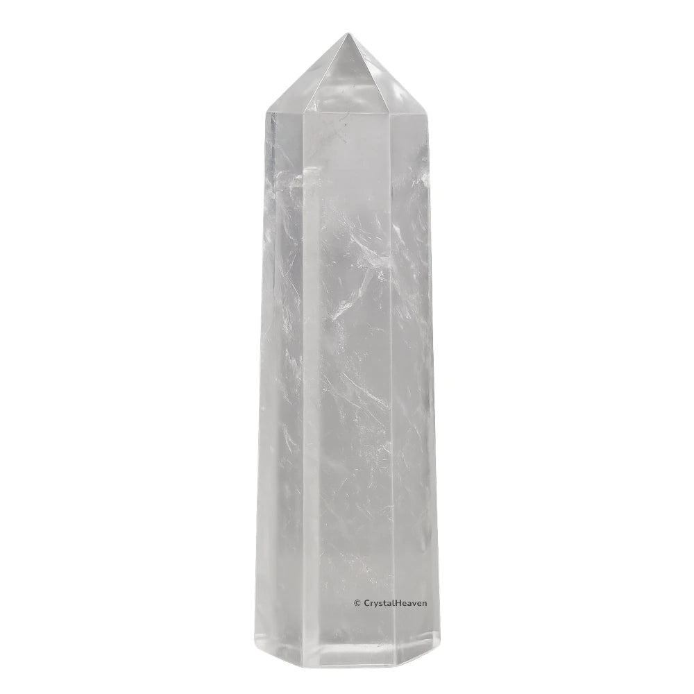 Large Clear Quartz Tower