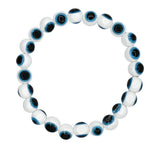 White Evil Eye Bracelet