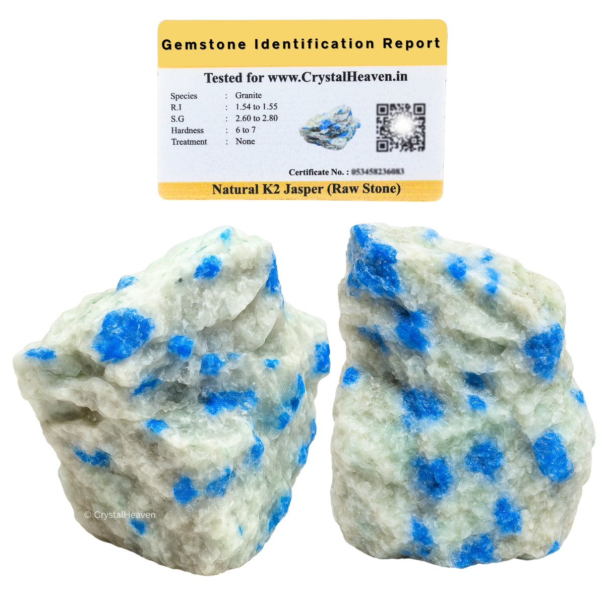 Raw K2 Jasper Crystals (1 Piece)