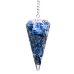 Kyanite Crystal Orgone Pendulum