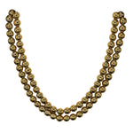 Golden Hematite Japa Mala (Without Knot)