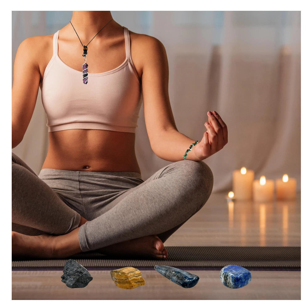 Taurus Healing Crystals and Stones Premium Set
