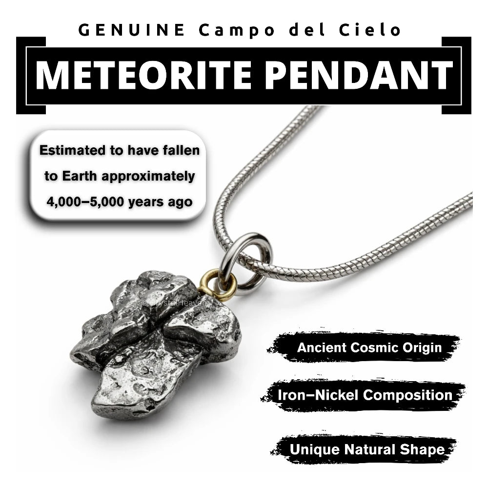 Meteorite Pendant Necklace - Campo del Cielo