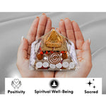 Laxmi Wealth Pyramid - Shree Yantra, Gomati Chakra, Rudraksha, Kodi (Regular)
