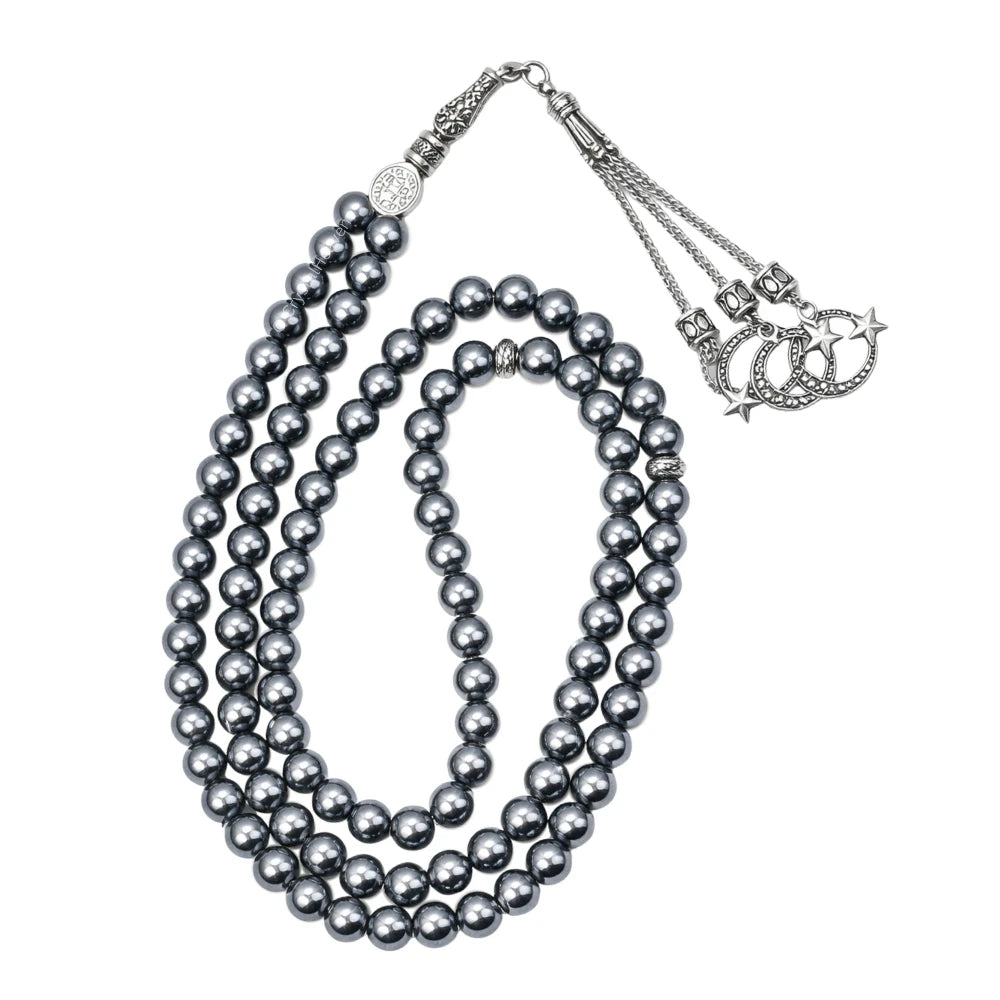 Terahertz Crystal Tasbih (Silver)