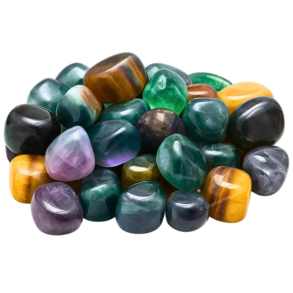 Tumbled Fluorite Stones (30 Gram)