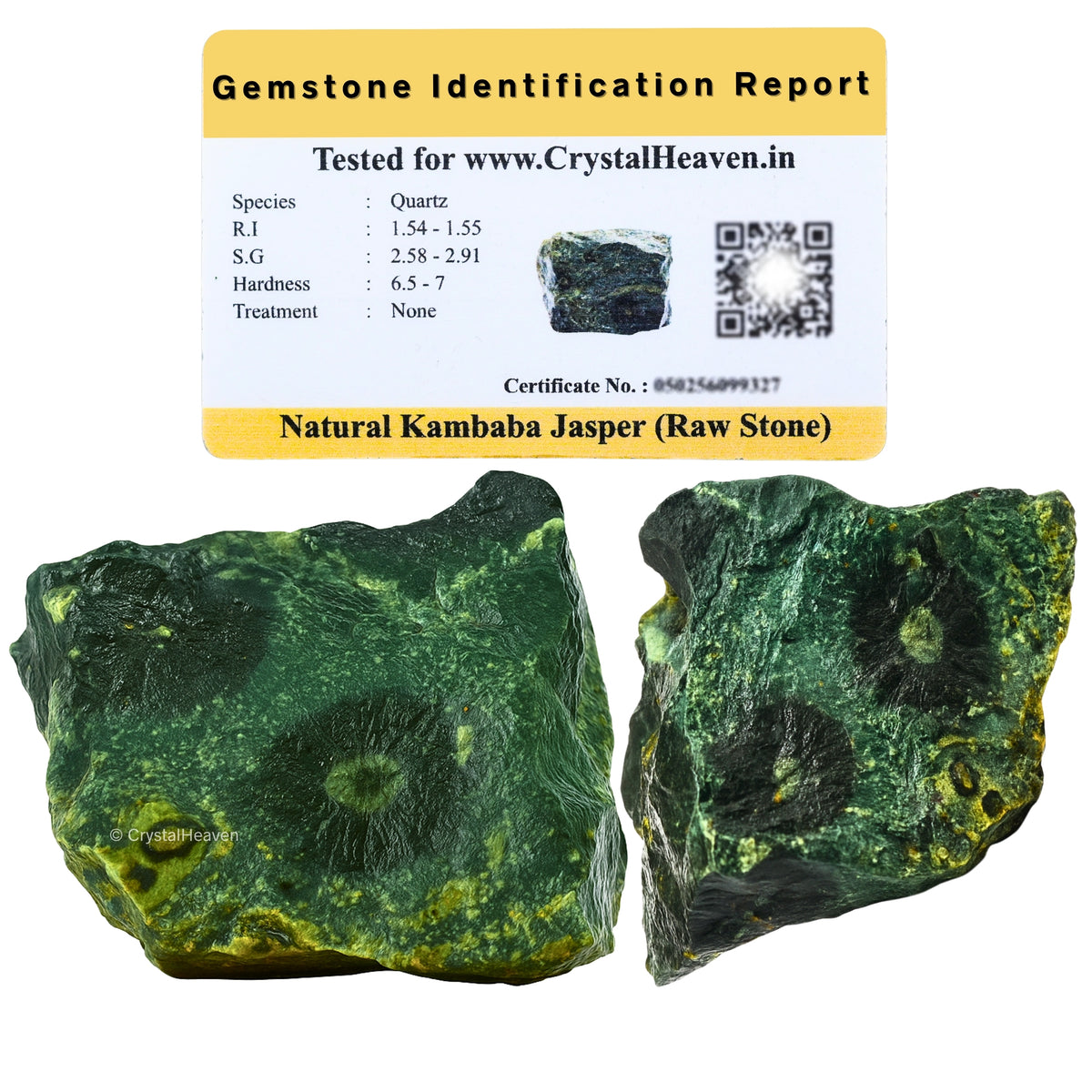 Raw Kambaba Jasper Crystals (1 Piece)