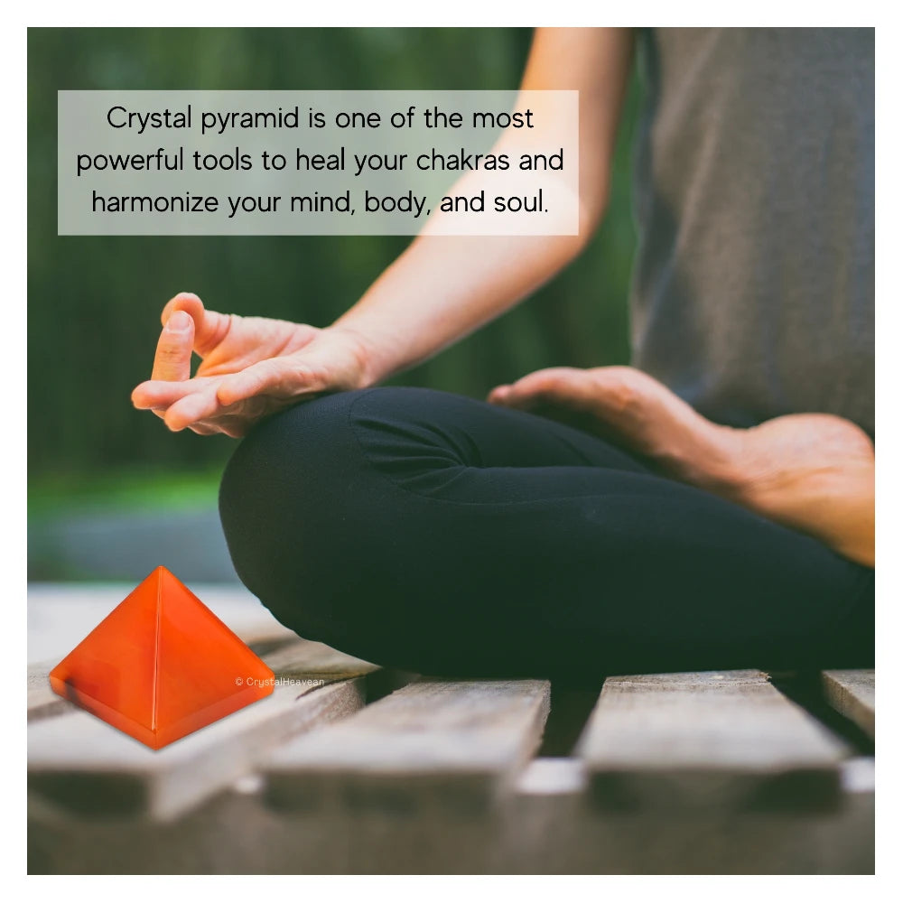 Carnelian Pyramid (1 Inch)