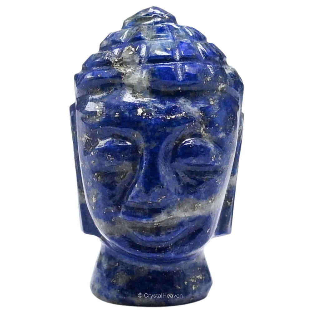 Lapis Lazuli Buddha Head