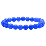 Blue Agate Bracelet (Elastic)