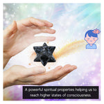 Indigo Gabbro Crystal Merkaba (15-20 mm)