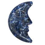Sodalite Crescent Moon