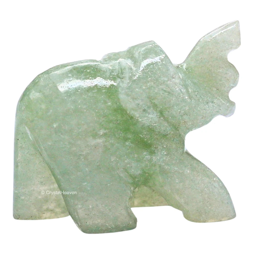 Green Aventurine Crystal Elephant