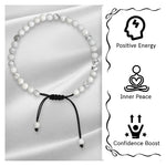 Howlite Anklet (Without Knot)
