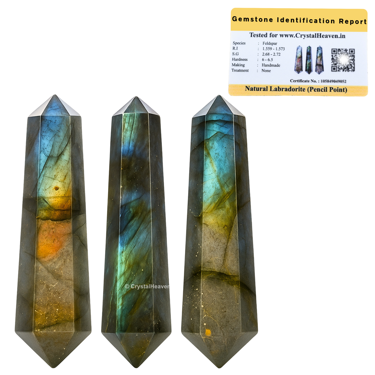 Labradorite Pencil Points (Double Terminated) (Set of 50)