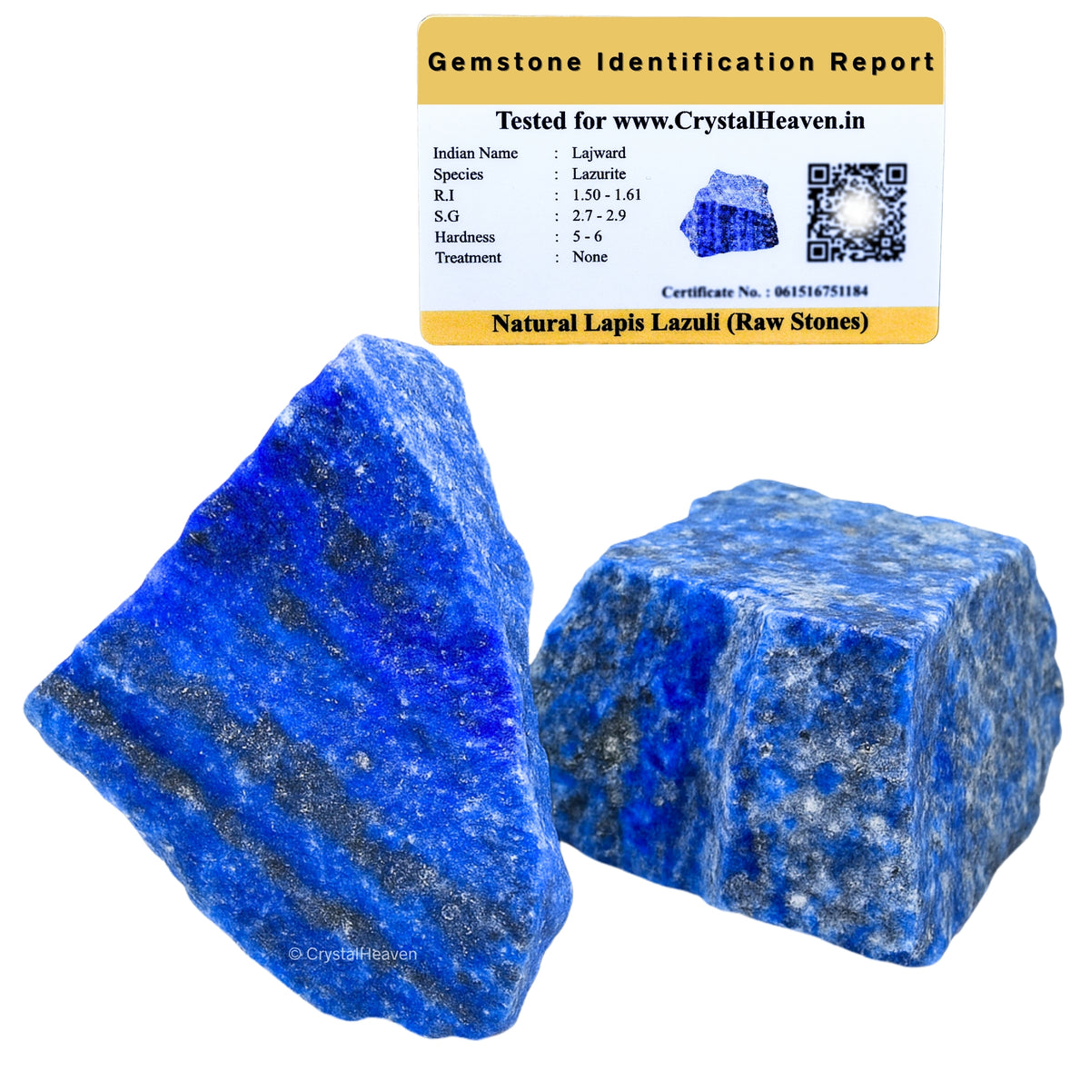 Raw Lapis Lazuli Crystals (1 Piece)