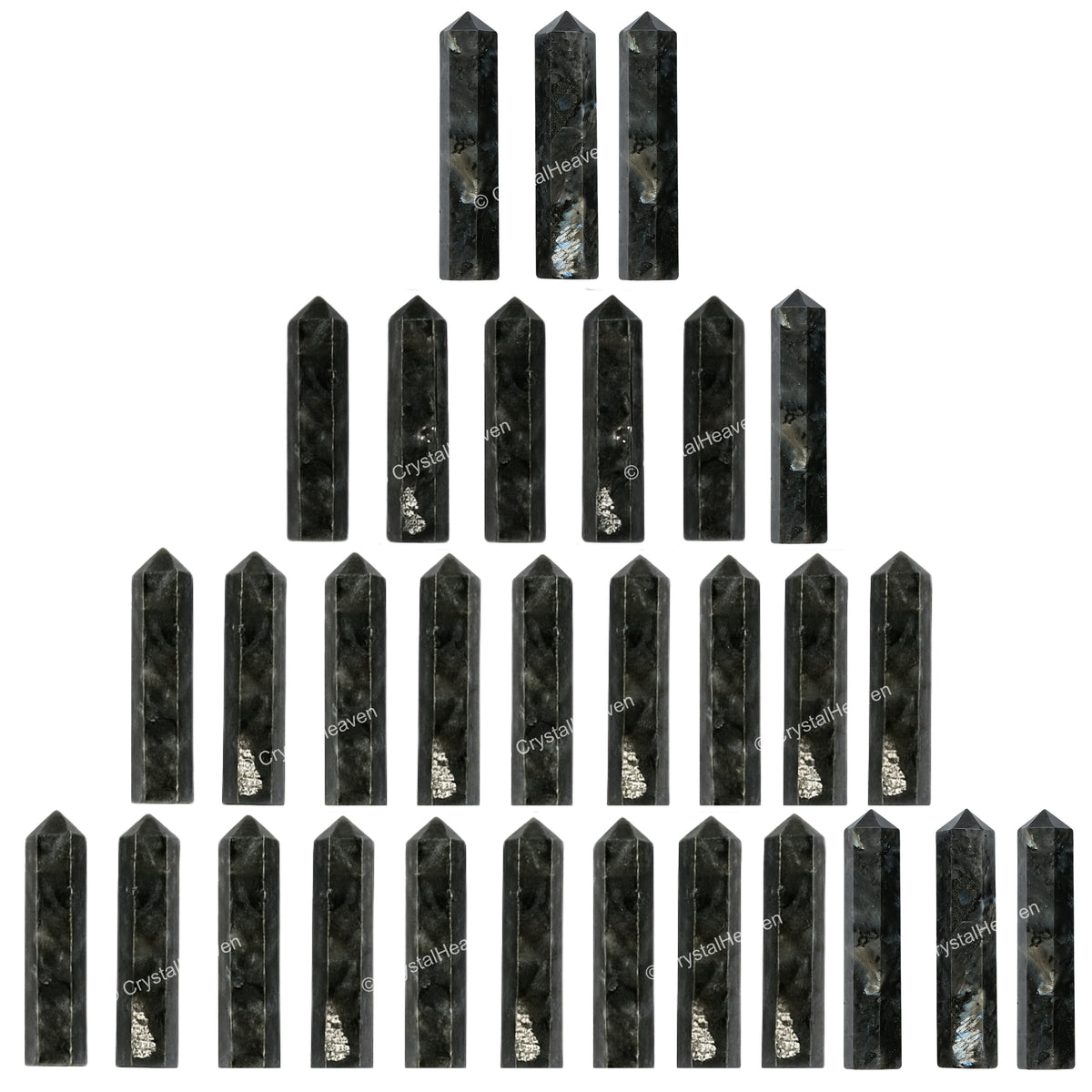 Larvikite Pencil Points (Set of 50)