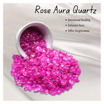 Rose Aura Quartz Chips (500 gram)