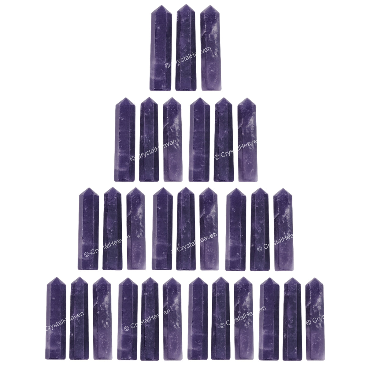 Lepidolite Pencil Points (Set of 3)