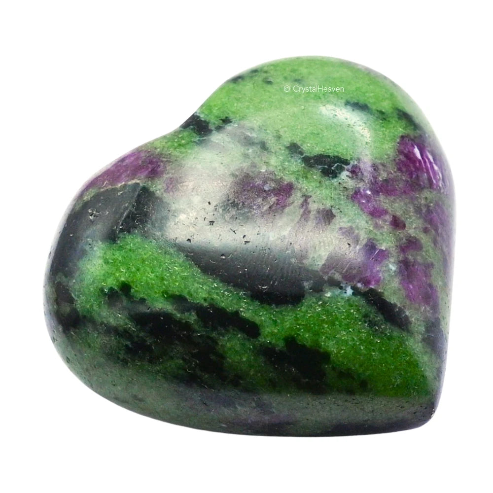 Ruby Zoisite Heart