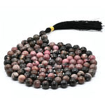 Rhodonite Japa Mala (Hand Knotted)