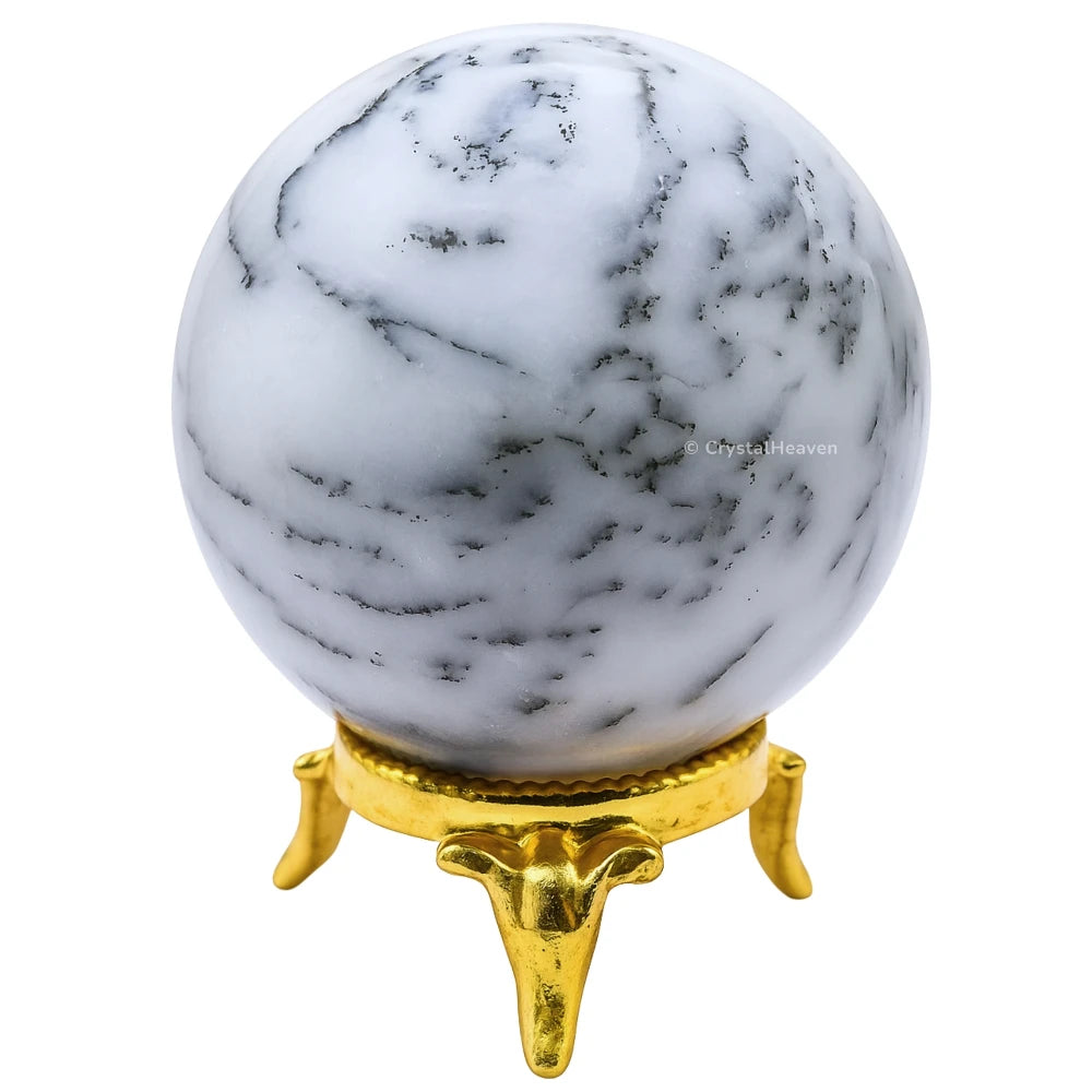 Dendrite Opal Sphere (1.5 Inch)