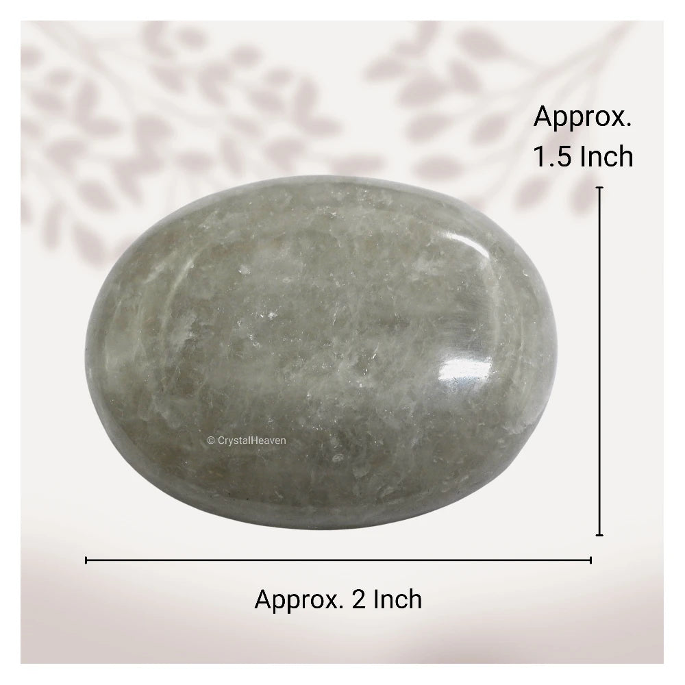 Smoky Quartz Palm Stone