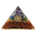7 Chakra Orgone Pyramid (Small Shriyantra)