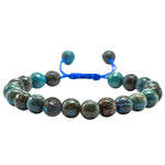 Chrysocolla Bracelet (Faceted-Adjustable)