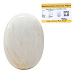 Scolecite Palm Stone