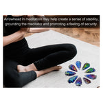 Amethyst Angel aura Quartz Arrowhead - 1" to 1.5" (5 Pieces)