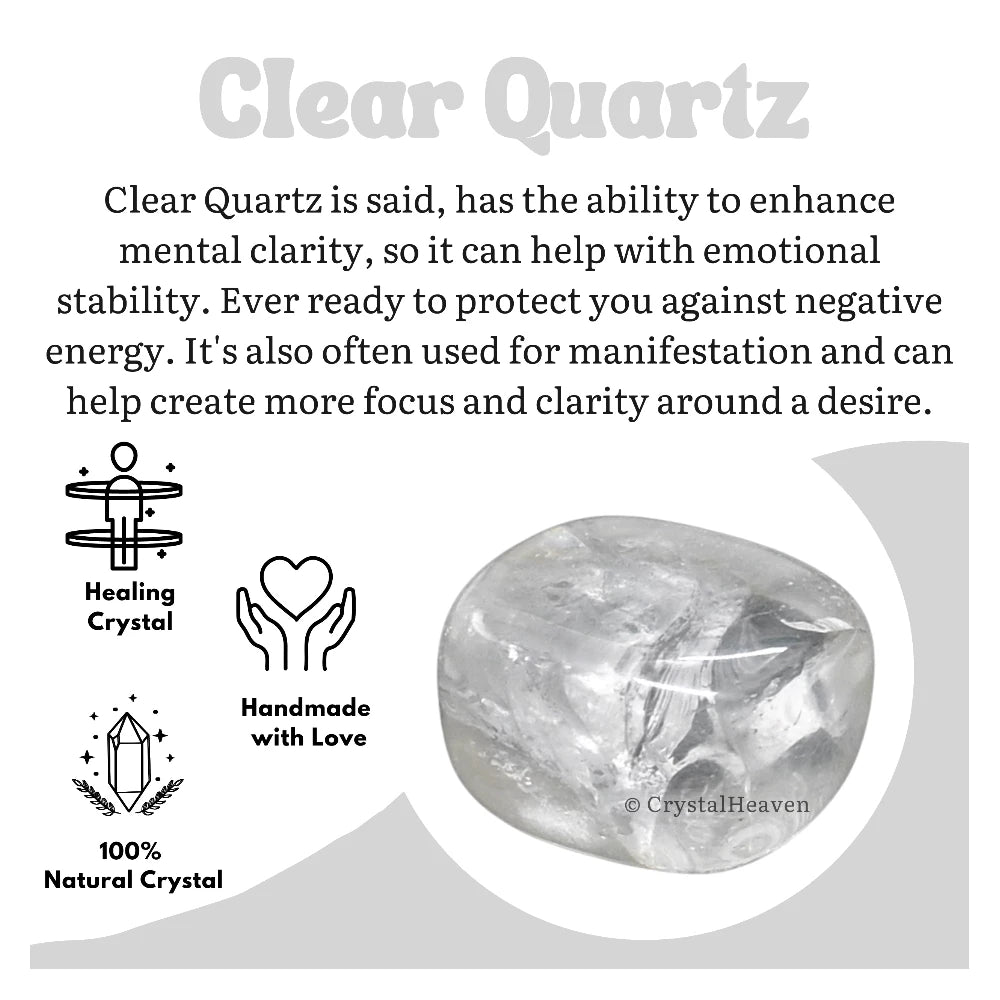 Tumbled Rock Quartz Stones (30 Gram)