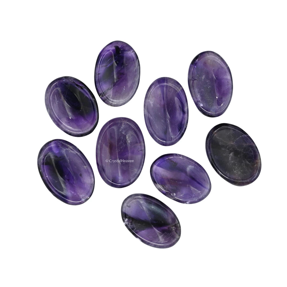 Amethyst Worry Stone