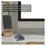 Larvikite Pyramid (1.5 Inch)