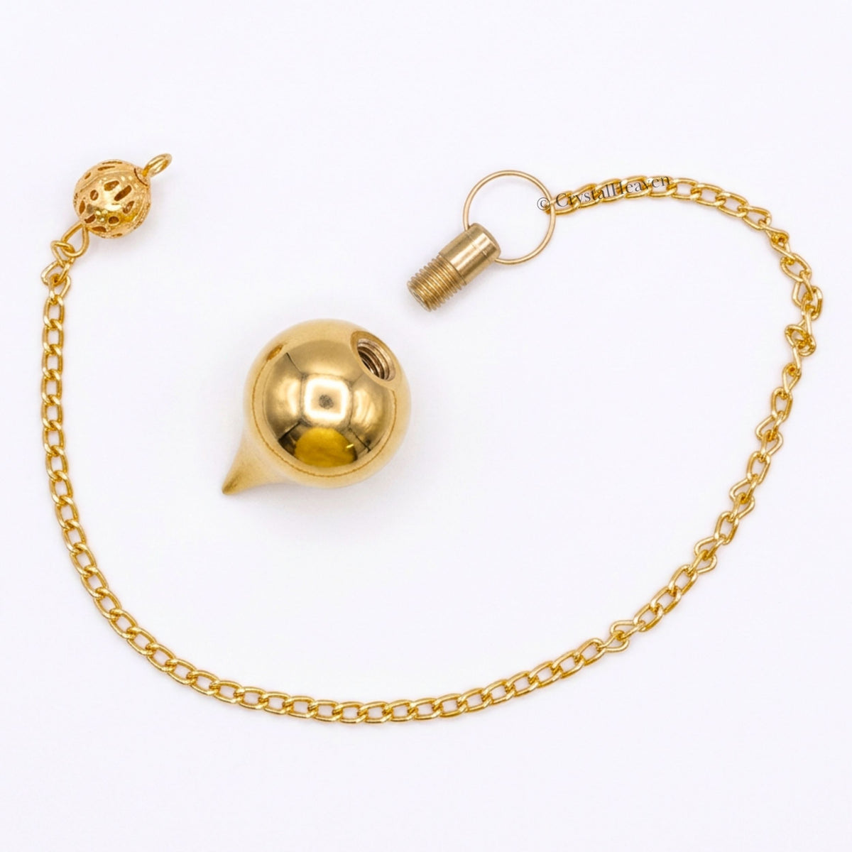 Metal Brass Pendulum - Gold Ball Point (MP123)