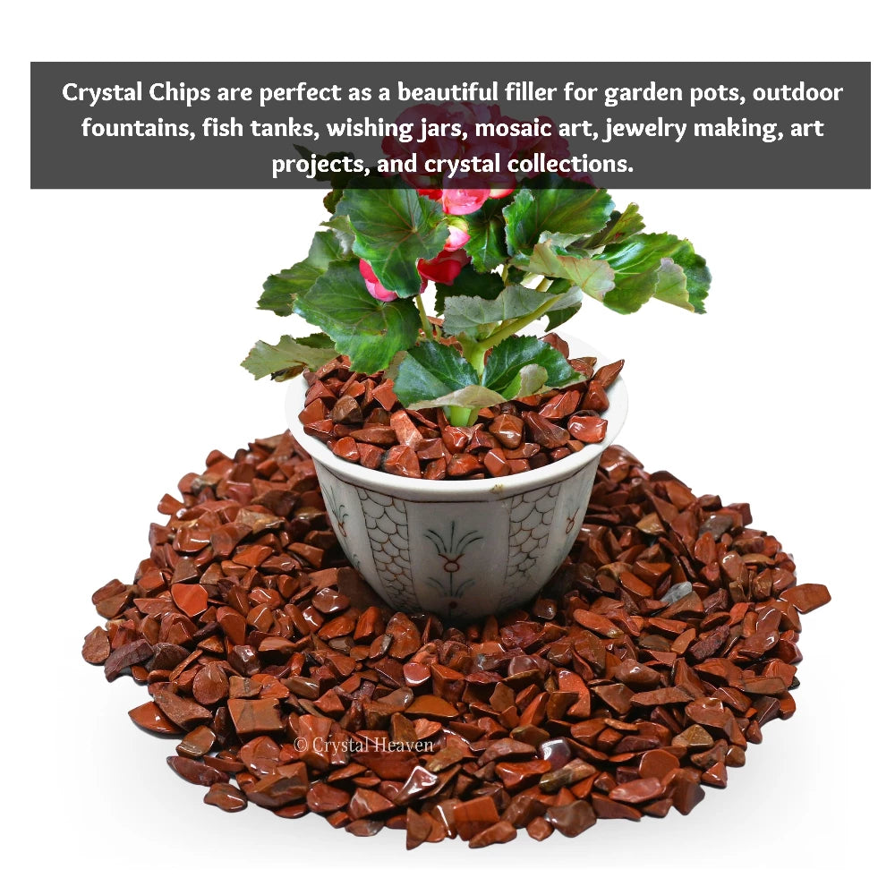Red Jasper Chips (500 gram)