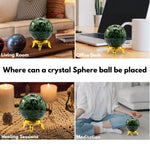 Flower stone Sphere (2 Inch)