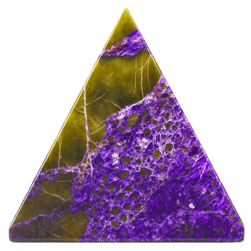 Stichtite Pyramid (1 Inch)