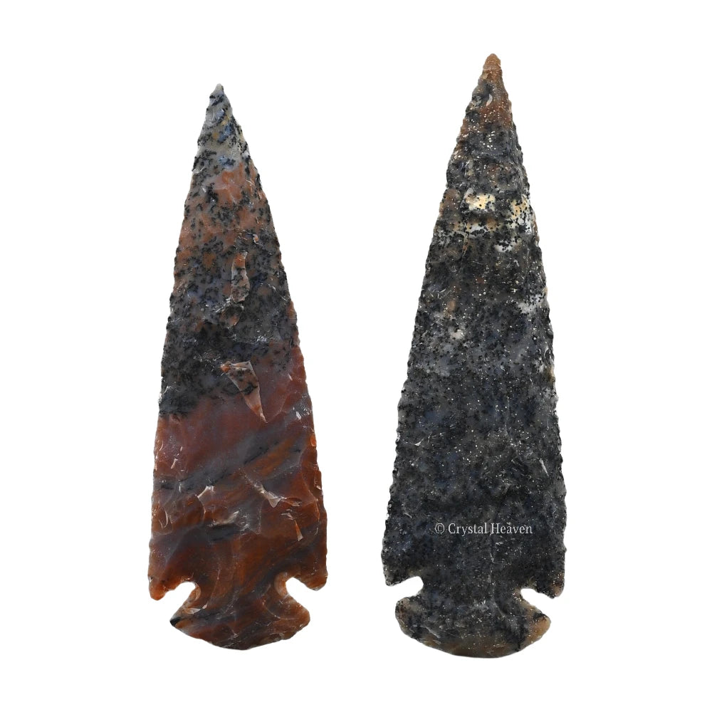 Fancy Jasper Arrowhead - 6" to 7"