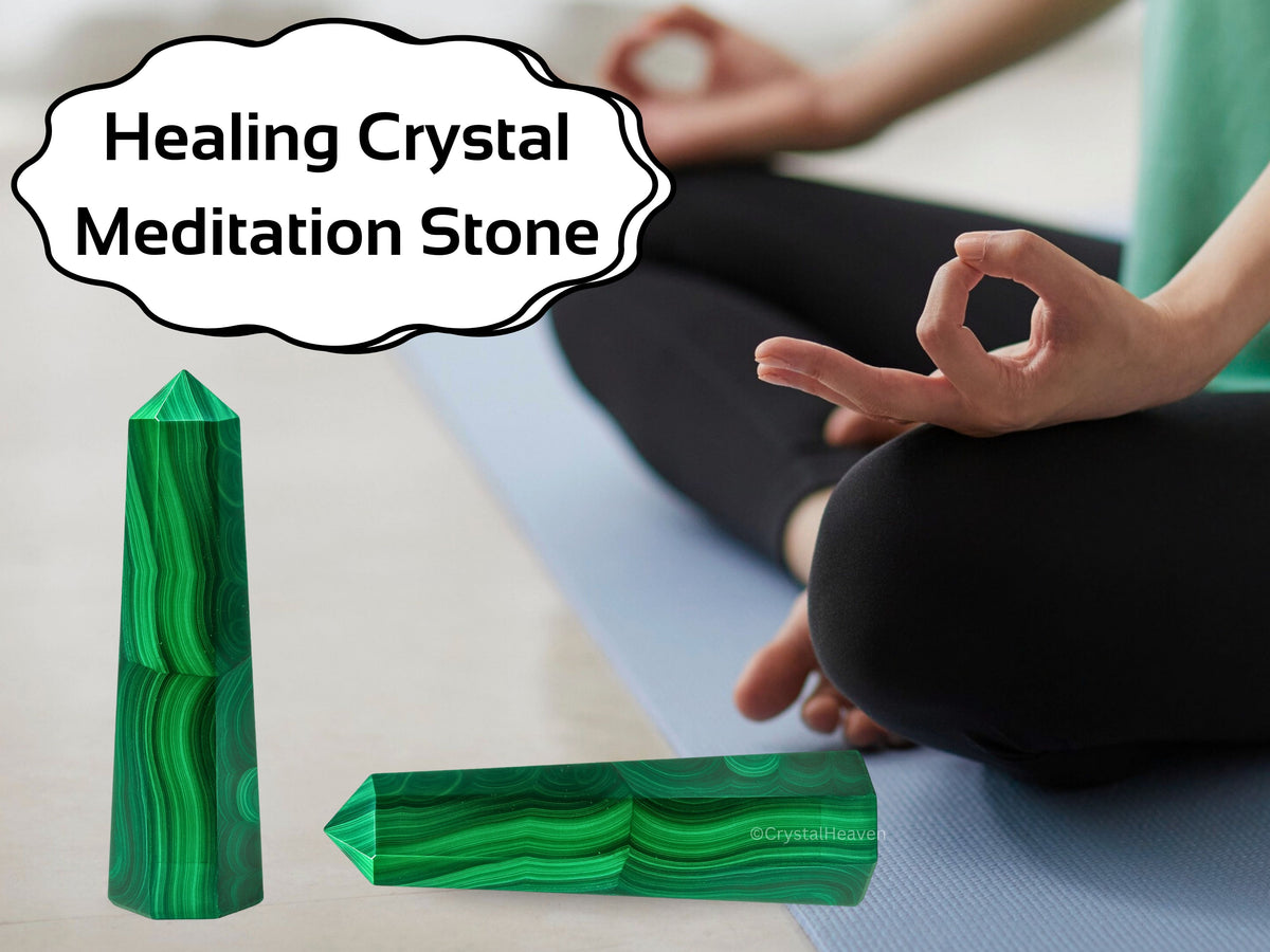 Malachite Crystal Tower (2" to 3" inch) 