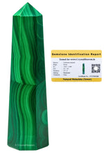 Malachite Crystal Tower (2" to 3" inch) 
