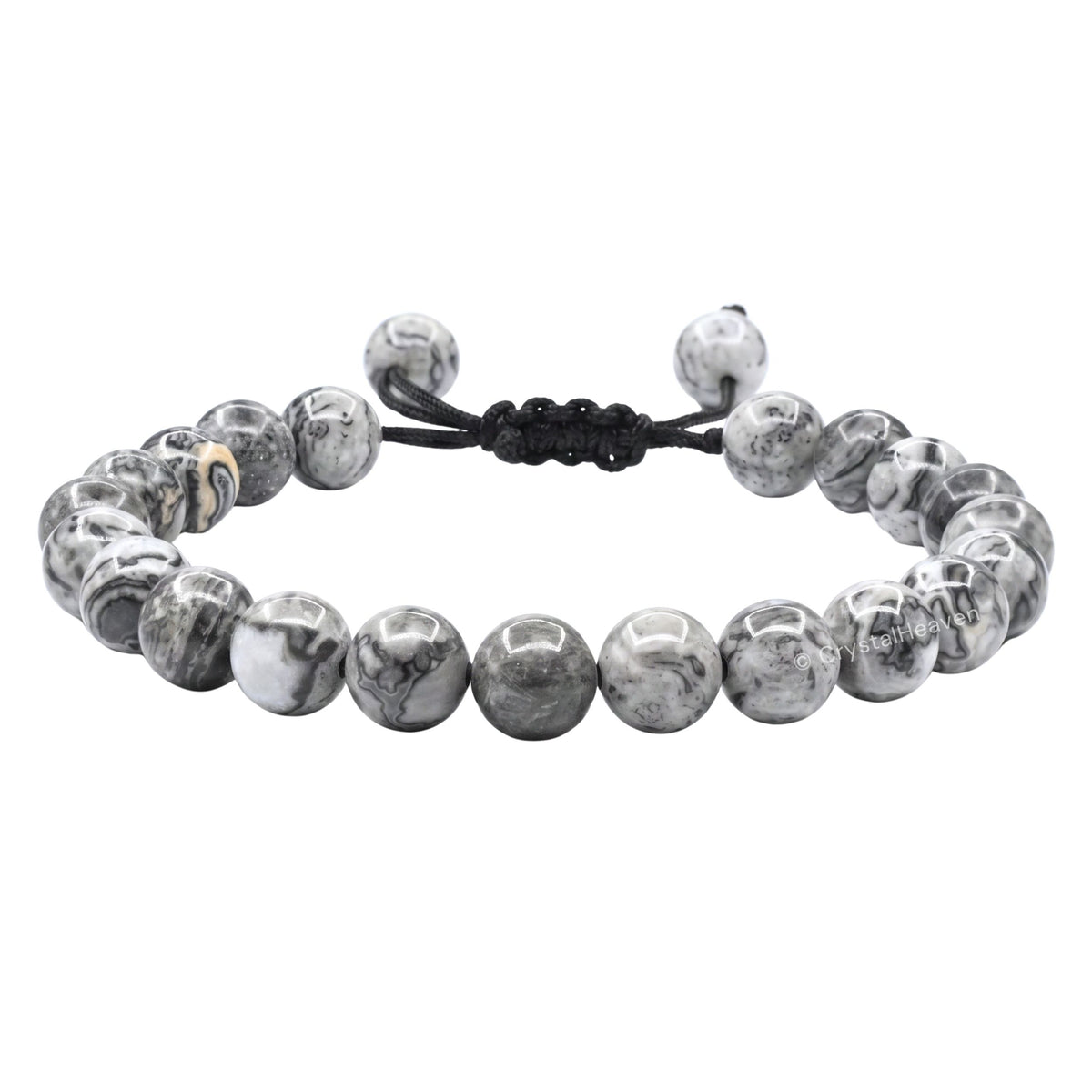 Map Stone Bracelet (Adjustable)