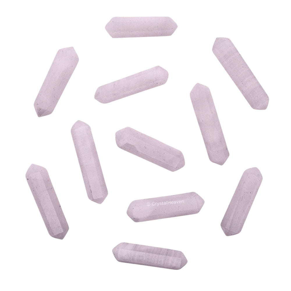 Pink Calcite Pencil Points (Double Terminated) (Set of 10)