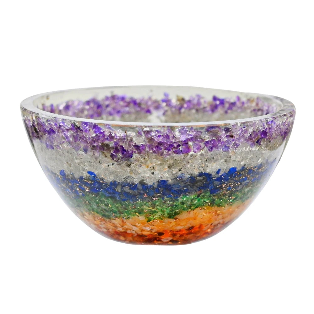 7 Chakra Orgone Bowl (3 Inch)