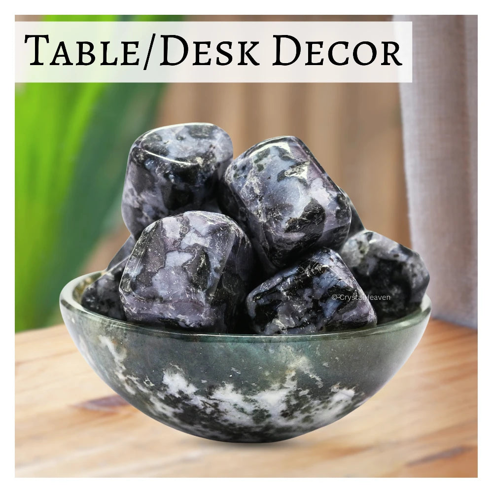 Tumbled Indigo Gabbro Stones (30 Gram)