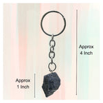 Iolite Crystal Keychain (Raw)