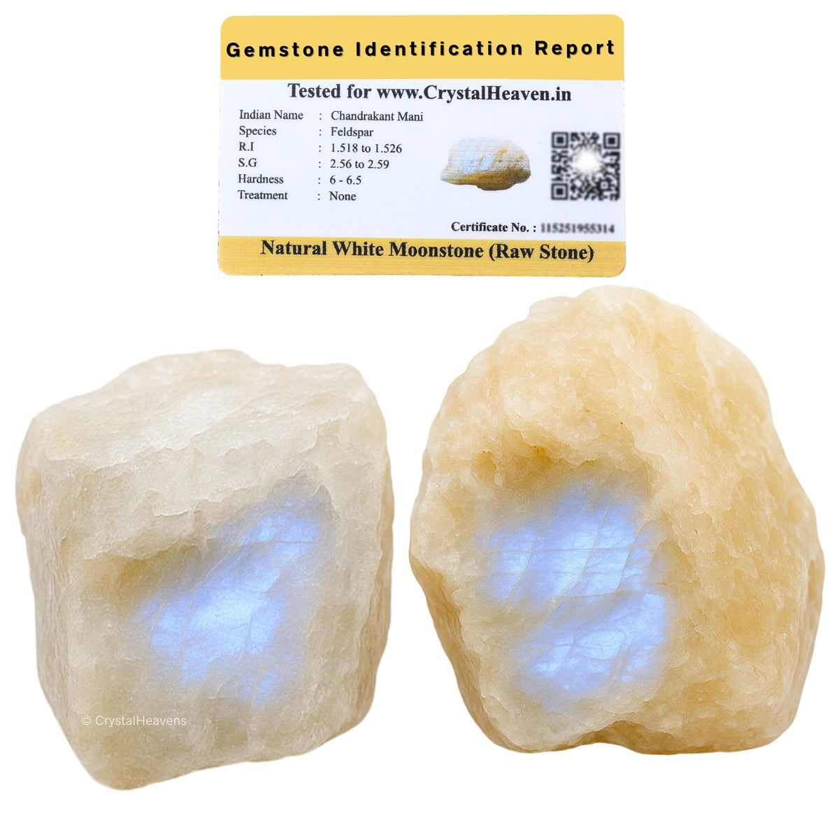 Raw Moonstone Crystals (1 Piece)