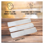 Selenite Wand Charging Plate Stick - 4" Inch (Pack of 3)