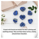 Lapis Lazuli Mini Heart (Pack of 2)