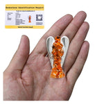Carnelian Crystal Orgone Angel (2 Inch)